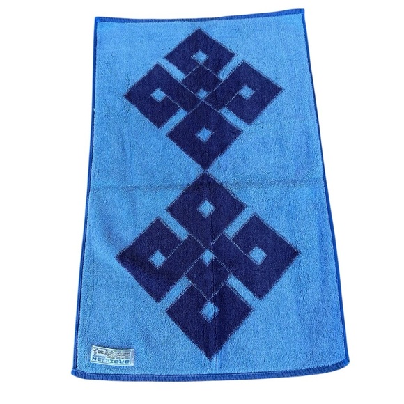 VTG Cecil Saydah MCM Geometric 3-Piece Bath Towel Set Brazilian Collection GUC - Picture 4 of 14